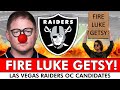 Raiders Please FIRE LUKE GETSY! Top Las Vegas Raiders OC Candidates (If Getsy Is Fired)