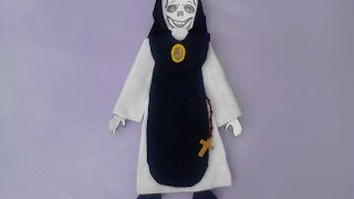 como vestir calaveras  o esqueleto de papel  LA MONJA