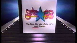 KSRR-FM Star 93 San Antonio TV Commercial 1991