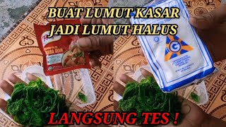 Cara Membuat Lumut Kasar Menjadi Halus. Cuma 10 Detik Langsung Jadi