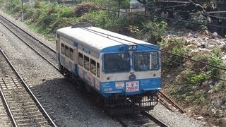 RAIL BUS INDIAN RAILWAYS . BANGARPET - KOLAR RAIL BUS  SHUTTLE