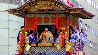 2017年7月17日　祇園祭（前祭）　山鉾巡行（蟷螂山・菊水鉾）　５