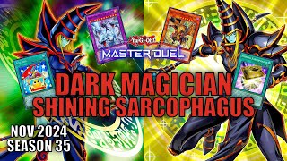 DARK MAGICIAN SHINING SARCOPHAGUS DECK! | RANK DUELS! | YU-GI-OH! MASTER DUEL! ▽ S35 NOV 2024