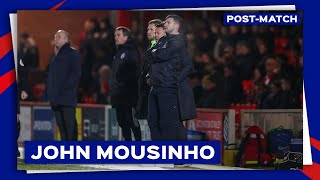 John Mousinho post-match | Accrington Stanley 1-3 Pompey