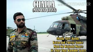 Challa Full song//uri the surgical strike movie song //Independence day special//