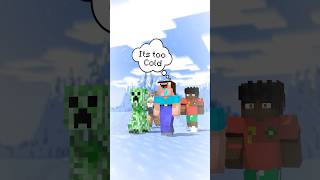 HELP Creeper Survive Frozen Storm With Friend MrBeast and IShowspeed 🥶