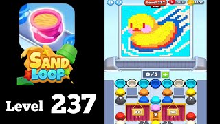 Sand Loop level 237 hard Walkthrough Solution