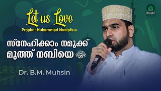 സ്നേഹിക്കാം നമുക്ക് മുത്ത് നബിയെ ﷺ  || Let us love Muth Nabi ﷺ || Dr. B. M. Muhsin