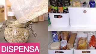 ORGANIZZAZIONE CASA  - Organizzo la dispensa con Ikea + Trucchetti facili in cucina