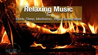 Piyano Eşliğinde Şömine Keyfi Fireplace Pleasure with Piano Relaxing, Calm,  Stress Relief Music,