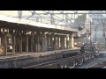 4k高画質再編集【583系天理臨：朝と夜】2015.7.28 30 京都駅への到着と出発（貨物4070レ、7053レも）