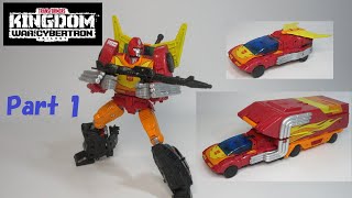 【TF玩具レビュー】トランスフォーマー・キングダム　ロディマスプライム（Part 1）　／　Transformers WFC  Kingdom RODIMUS PRIME（01）