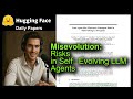 Misevolution: Risks in Self‑Evolving LLM Agents