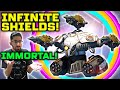 OMG! Infinite Shield IMMORTAL Legendary DEMETER w/ Absorber Aegis & Ancile SHIELDS | War Robots WR