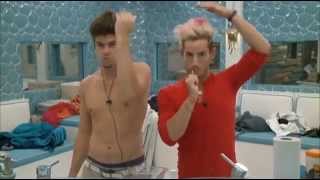 8/06 5:25pm - F Thinks It’s Z’s Last Day: I Would Marry You, Lance Bass, & Travelling Hands