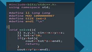 Codechef Airlines | Starters 77 Codechef Contest Solution