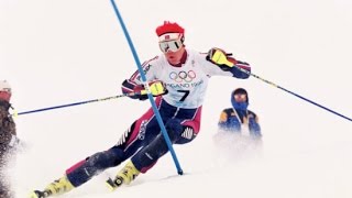 Hans-Petter Buraas Olympic slalom gold (Nagano 1998)