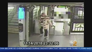 New Video Of Subway Slashing Suspect