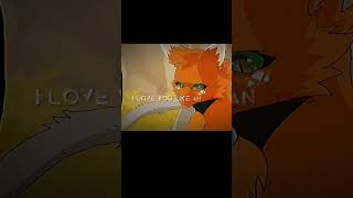 one last kiss, ashfur and brambleclaw edit, not my art!