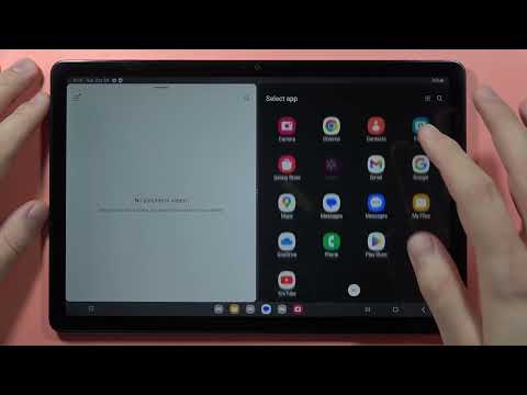 SAMSUNG Galaxy Tab A9/A9+ Enter Split Screen Mode – Use 2 Apps at the same time #taba9