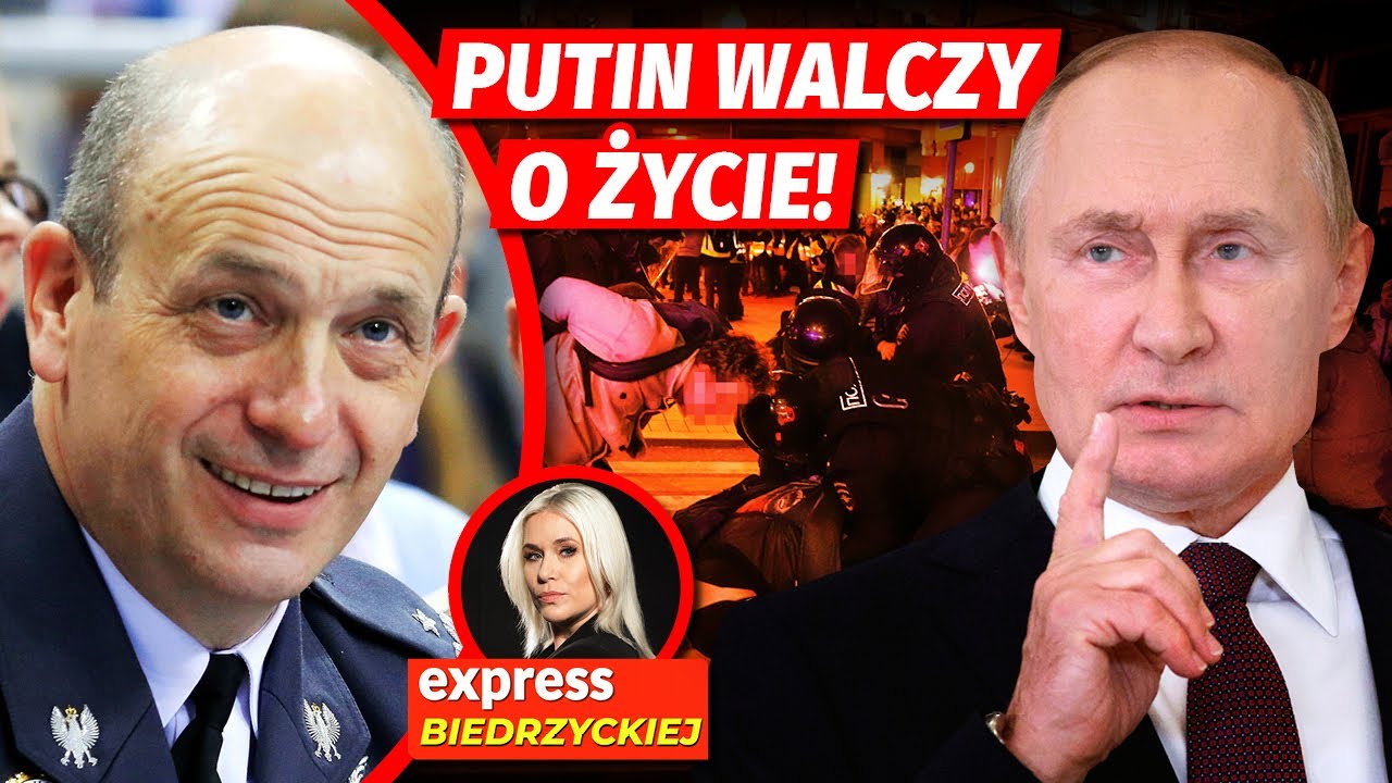 Putin WALCZY O ŻYCIE! Gen. Drewniak O SYTUACJI W Rosji: ONI NIE CHCĄ ...