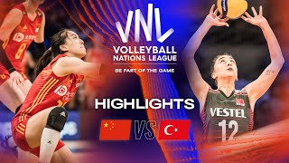 🇨🇳 CHN vs. 🇹🇷 TUR - Highlights Final | Women's VNL 2023