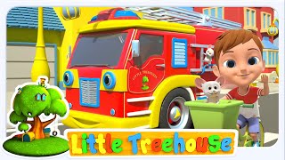 Wheels On The Bus & Vehicles Nursery Rhyme & Kids Song by Little Treehouse