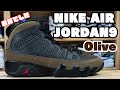 【スニーカー】NIKE AIR JORDAN 9 オリーブ 懐かしい思い出が蘇りテンション爆上げになりました