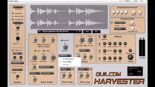 Quilcom Harvester guide