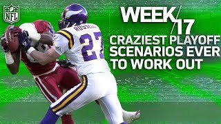 The Craziest Week 17 Playoff Clinchers in NFL History | NFL Vault Stories