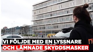 VI LEVERERAR SKYDDSMASKER TILL DANDERYDS SJUKHUS