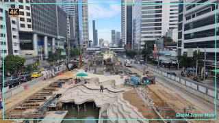 Bangkok Si Lom Morning Markets and Chong Nonsi Canal Park Update 🇹🇭 Thailand