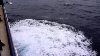 Wake in Rough Seas