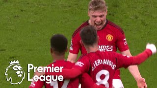 Rasmus Hojlund makes it 4-2 for Man United against Sheffield United | Premier League | NBC Sports