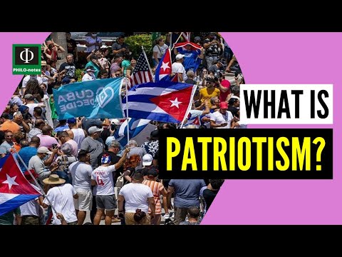 What is an example of patriotism?
