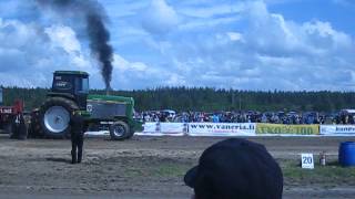 Tractor pulling Haapajärvi 2015 Sigmatäti (john deere 4050)