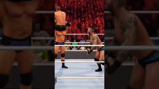 WWE 2K22 Batista & Randy Orton Give Powebomb & RKO To Shawn Michaels #shorts #randyorton #trending