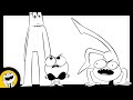 So I Opened The Door And... (Animation Meme) #shorts