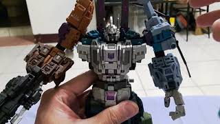 大合體篇 IRON FACTORY IF EX-22.23.24 WAR GIANT 鐵工廠 戰爭巨人 トランスフォーマー ブルーティカス 軍事合體 BRUTICUS