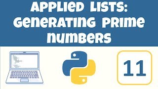Python Lists tutorial: generating a list of prime numbers