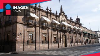 Manifestantes vandalizan el Palacio de Gobierno de Michoacán