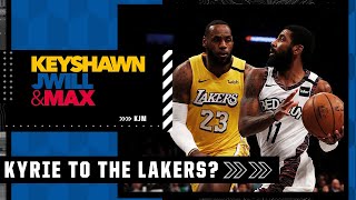How would Kyrie Irving impact the Lakers if he joined LeBron & AD during NBA free agency? | KJM