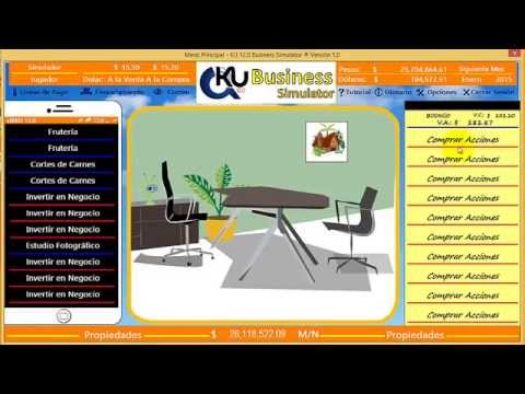 Recorrido Por El Simulador De Negocios KU 12.0 Business Simulator - YouTube