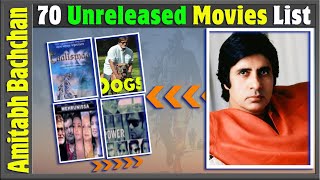 Amitabh Bachchan 70 Incomplete or Shelved Films | Amitabh Bachchan Unreleased Movies List. Part 01.