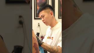 Hình xăm của em trai Huỳnh Toàn  #tattoodesign #tattooartist #tattoo