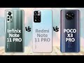 Infinix Note 11 Pro VS Xiaomi Redmi Note 11 Pro VS Xiaomi Poco X3 Pro