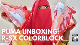 PUMA UNBOXING: PUMA RS-X COLORBLOCK SNEAKERS | I'M SOOOOO IN LOVE!!!