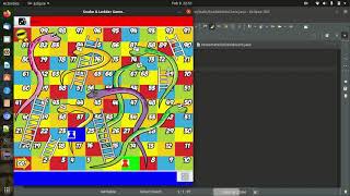 Create Snakes and ladder Game using Java version 1.0 @codewithashu2601
