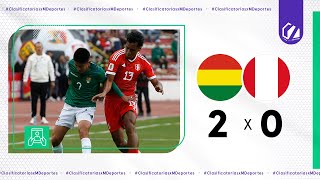 BOLIVIA vs. PERÚ [2-0] | RESUMEN Y GOLES DEL PARTIDO | FECHA 5 | CLASIFICATORIAS 2026 🇧🇴⚽🇵🇪