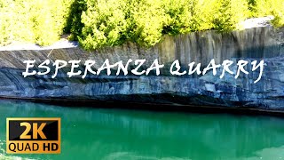 Abandoned Marble Quarry! You Won't Believe What's Hidden in the Water! #mysterious